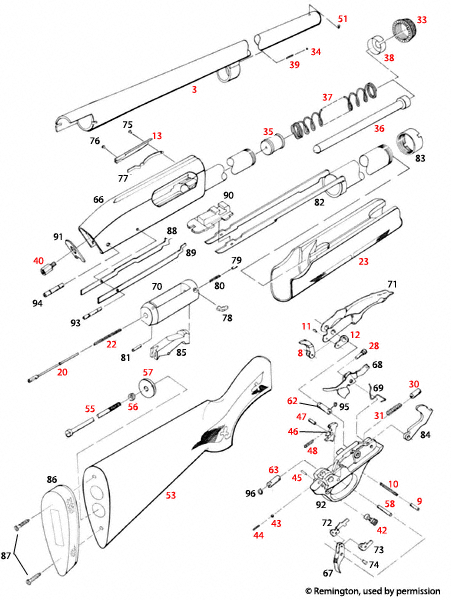 schematics to 935 mossberg shotgun