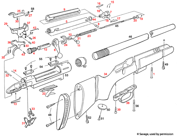 210F - FT Slug Gun | Top Rated Supplier of Firearm ... diagram stevens favorite 