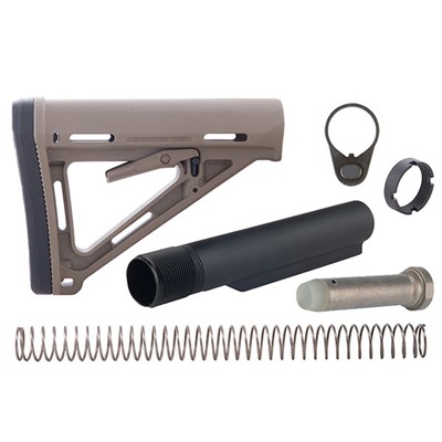 Brownells Ar-15 Moe Stock Assy  Collapsible Mil-Spec - Ar-15 Moe Stock Assy  Collapsible Mil-Spec Fde
