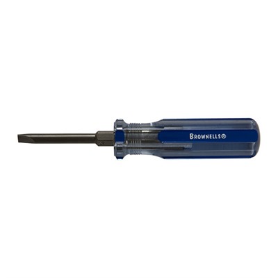 Brownells Fixed Blade Gunsmith's Screwdrivers - *screwdriver #12: .270 Shank, .045 Blade Thickness