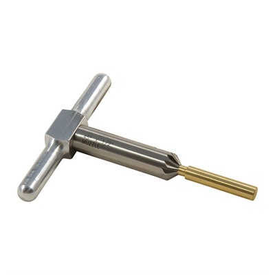 Brownells 45 Muzzle/Cylinder Chamfering Cutter & Brass Pilot 45 Cutter & Brass Pilot Fits 6.5mm/.264 Muzzle USA & Canada