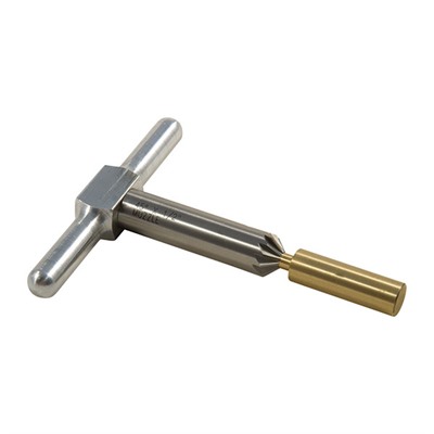 Brownells 45 Muzzle Cylinder Chamfering Cutter Brass Pilot 45 Cutter Brass Pilot Fits 40 10mm Muzzle