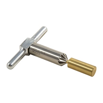 Brownells 45 Muzzle/Cylinder Chamfering Cutter & Brass Pilot 45 Cutter & Brass Pilot Fits .50 S&W Muzzle in USA Specification