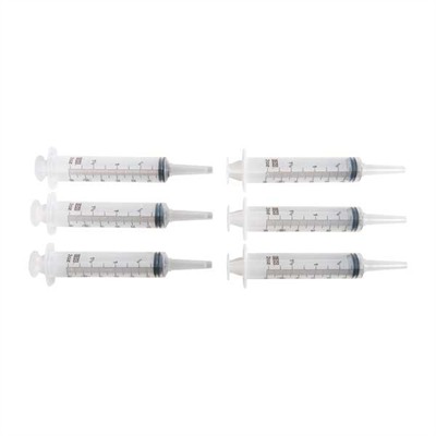 Brownells Re-Usable Syringes - 50cc 6-Pak