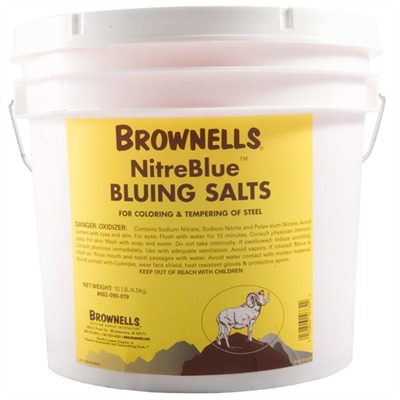 Brownells Nitreblue Bluing Salts - 10lb. Nitreblue Bluing Salts