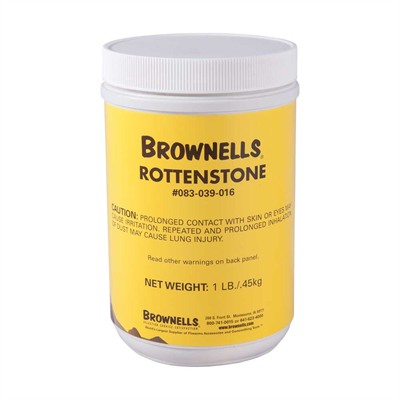 Brownells Rottenstone - 1 Lb Rottenstone
