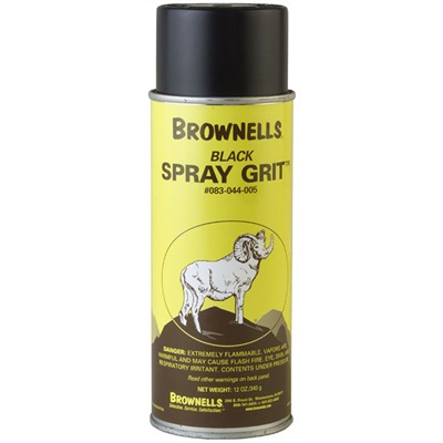 Brownells Spray Grit - Black Spray Grit
