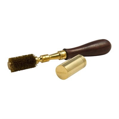 Brownells Shotgun Premium Cleaning Accessories - Brass Chamber Brush, 28 Gauge