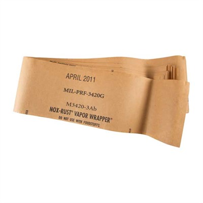 Brownells Gunwrap Paper - Paper Bulk Pak, 50 Strips