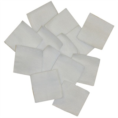 Brownells 100% Cotton Flannel Bulk Cleaning Patches - 22-270 Caliber (1 3/8