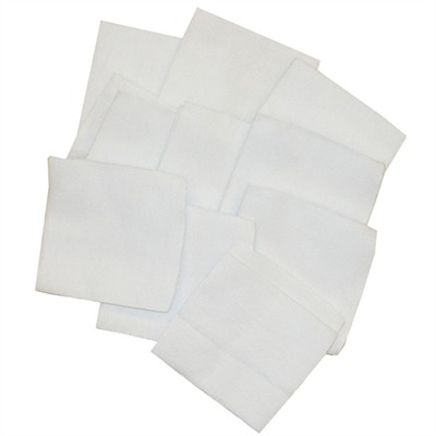 Brownells 100% Cotton Flannel Bulk Cleaning Patches 3" 16 12 Ga. in USA Specification