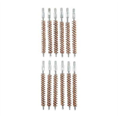 Brownells Standard Line Bronze Bore Brushes 1 Dozen 6.5mm Rifle in USA Specification