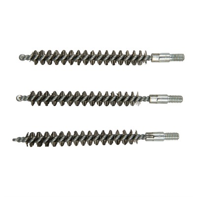 Brownells Standard Line Stainless Steel Bore Brushes - 3, S/S .270 Rifle