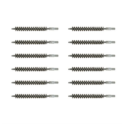 Brownells Standard Line Stainless Steel Bore Brushes - 1 Dozen S/S .270 Rifle