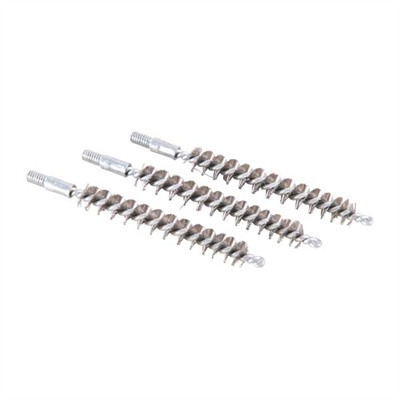 Brownells Standard Line Stainless Steel Bore Brushes - 3, S/S .30 Rifle