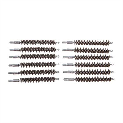 Brownells Standard Line Stainless Steel Bore Brushes - 1 Dozen S/S .338 Rifle
