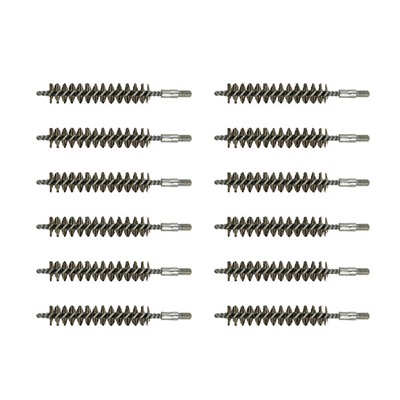 Brownells Standard Line Stainless Steel Bore Brushes - 1 Dozen S/S .416 Rifle