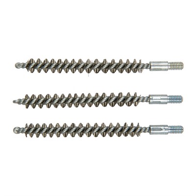 Brownells Standard Line Stainless Steel Bore Brushes - 3, S/S 6.5mm Rifle