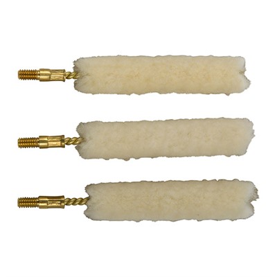 Brownells Wool Bore Mops Fits .40/10mm Per 3 in USA Specification