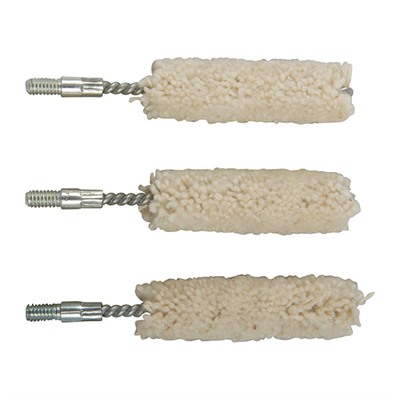 Brownells Cotton Bore Mops - Fits .40/10mm, Per 3