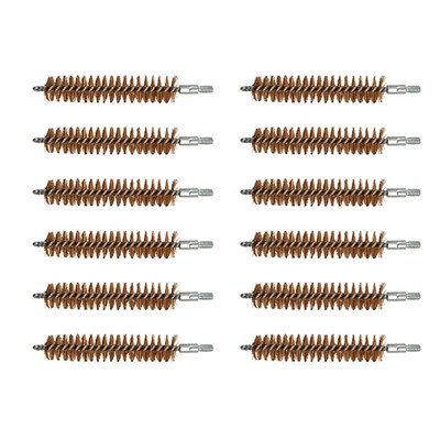 Brownells Bronze Rifle/Pistol Chamber Brushes - Magnums .264,.300,.338, .300,.375, H&H, Wthby, Per Dozen
