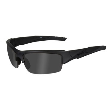 Wiley X Eyewear Valor Safety Glasses - Gray Valor  Shooting Glasses Black
