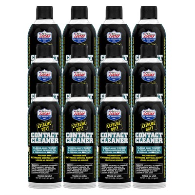 Lucas Oil Products Contact Cleaner - Contact Cleaner 12 Pack
