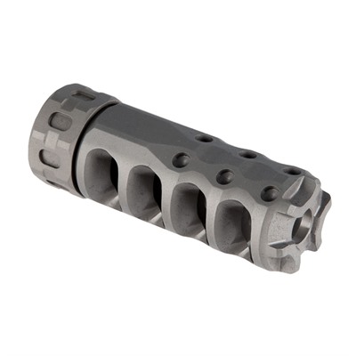 Precision Armament Ar-15 Hypertap Muzzle Brakes - Ar-15 Hypertap Muzzle Brake .264/6.5mm, 5/8-24 Stainless