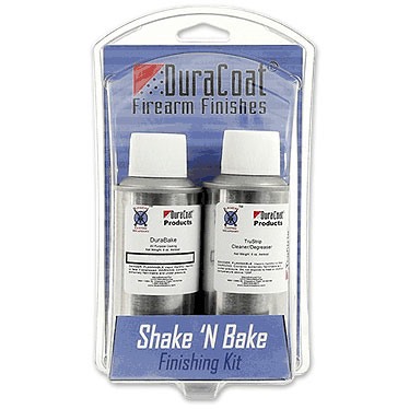 Lauer Custom Weaponry Shake 'N Bake Durabake Finishing Kit - Shake 'N Bake Kit, Matte Black