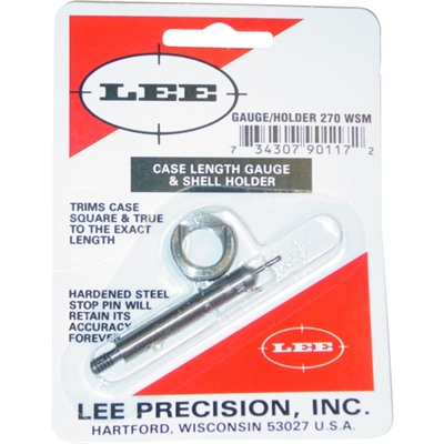 Lee Precision Case Length Gauge And Shell Holder