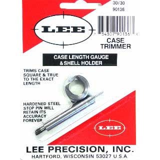 Lee Precision Case Length Gauges Lee Length Gauge/ Shellholder 30 Win