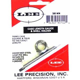 Lee Precision Case Length Gauges Lee Length Gauge/ Shellholder .300 Win Mag in USA Specification