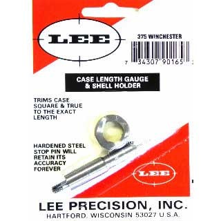 Lee Precision Case Length Gauges Lee Length Gauge/ Shellholder .375 Win in USA Specification