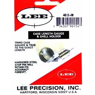 Lee Precision Case Length Gauges Lee Length Gauge Shellholder 40 S W