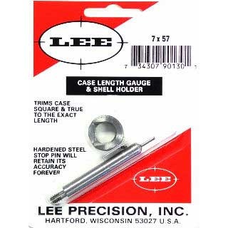 Lee Precision Case Length Gauges Lee Length Gauge/ Shellholder 7x57 Mauser