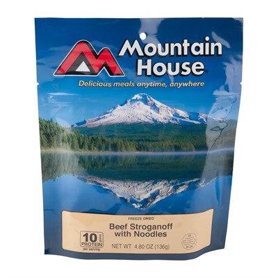 Mountain House Beef Stroganoff With Noodles Main Entree in USA Specification