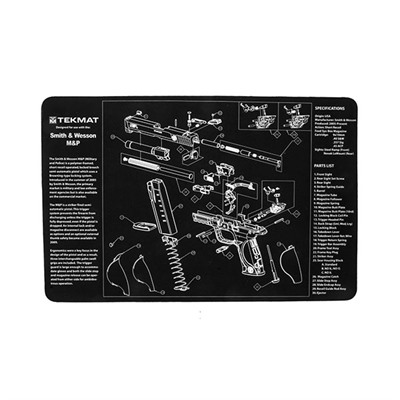 Tek Mat Pistol Gun Mats - Smith & Wesson M&P Gun Mat