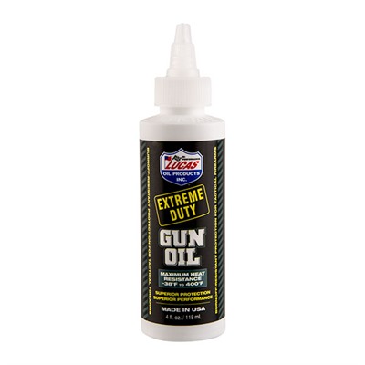 Lucas Oil Products Extreme Duty Gun Oil - Extreme Duty Gun Oil 4oz
