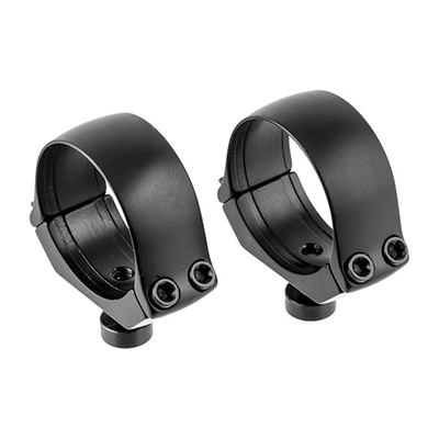 Contessa Scope Rings For Base Bodies 34mm High (6.5mm) Gloss Black Rings in USA Specification