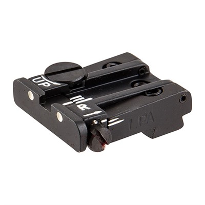 L.P.A. Sights Glock Adjustable Rear Sight - Glock 17 -35 Series Adj Rear Sight