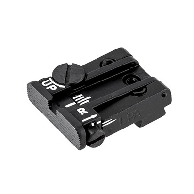 L.P.A. Sights Glock Adjustable Rear Sight Adjustable Black Rear Sight For Glock USA & Canada