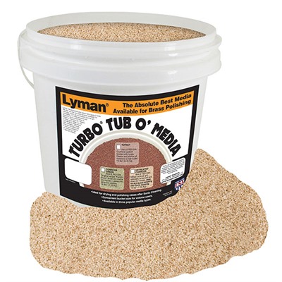 Lyman Turbo Case Cleaning Media - Untreated Corncob 16 Lb. Tub O' Media