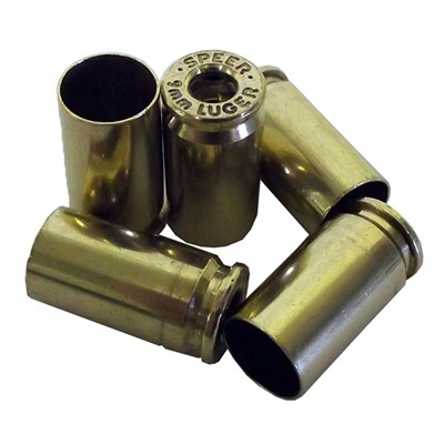 Top Brass Once Fired 9mm Luger Brass 9mm Luger Reconditioned Brass 50/Tray in USA Specification