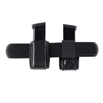 Galco International Quick Magazine Carrier Quick Mag Carrier 45/10mm Glock Staggered Black USA & Canada