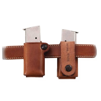 Galco International Single Magazine Carrier Single Mag Carrier .45 Staggered Metal Mag Tan USA & Canada
