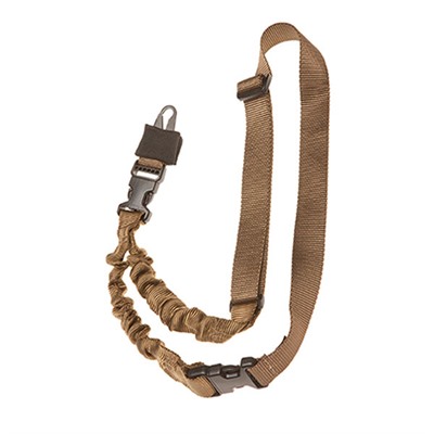 Tac-Shield Single Point Shock Sling - Shock Sling-Single Point W/Double Erb-Coyote
