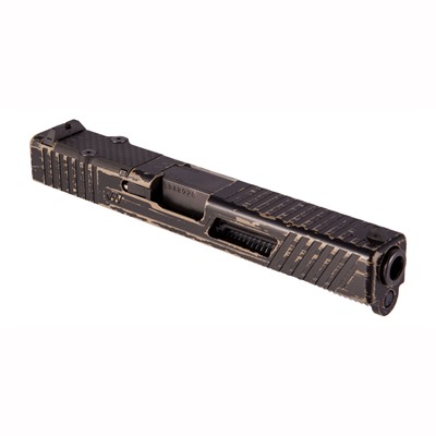 Jager Werks Breacher Custom Glock W/Rmr Cut Breacher Custom Glock 17 Slide Rmr Battleworn Black/Fde in USA Specification