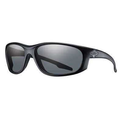 Smith Optics Chamber Elite Protective Glasses - Chamber Elite Glasses Black Frame Gray Lens