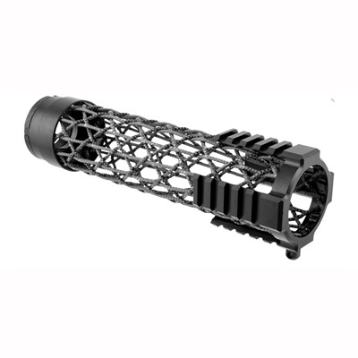 Brigand Arms Ar 15 Atlas Handguard Free Float Carbon Fiber Weave 9" Black in USA Specification
