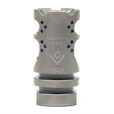Vg6 Precision Ar-15 Gamma 556 Muzzle Brake 5.56 - Ar-15 Gamma 556 Bbss Muzzle Brake 5.56 1/2-28 Ss